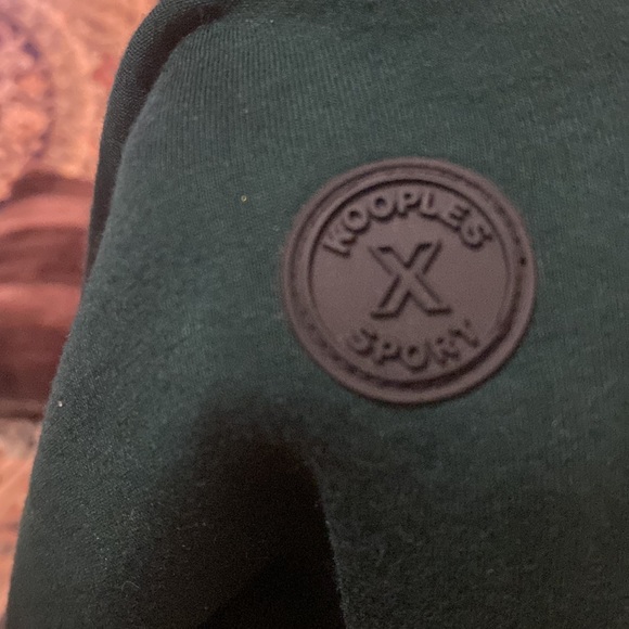 Kooples Sport high waisted skinny green jogger sweatpants - Picture 15 of 15